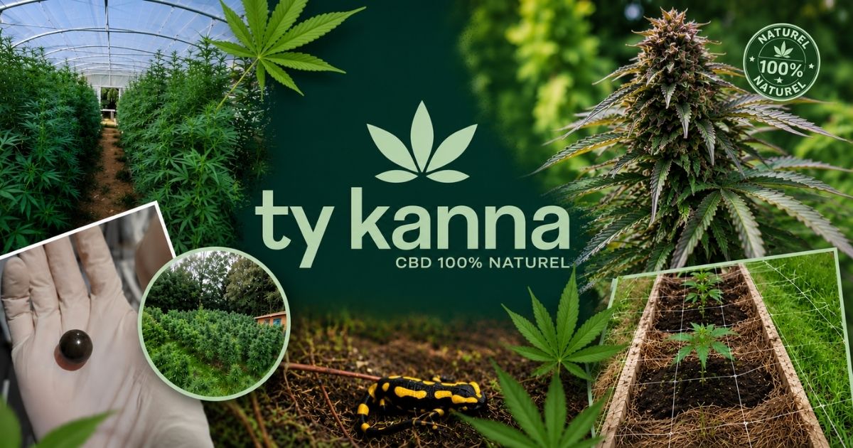 Ty Kanna, chanvrier breton producteur de CBD naturel cultivé en Bretagne.